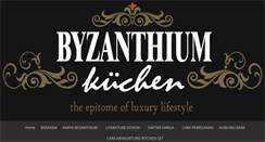 Desktop Screenshot of byzanthium-interior.com
