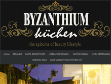 Tablet Screenshot of byzanthium-interior.com